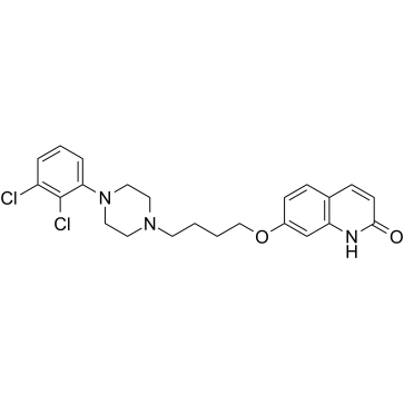 7-[4-[4-(2,3-二氯苯基)-1-哌嗪基]丁氧基]-2(1H)-喹啉酮结构式
