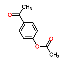 4'-乙酰氧基苯乙酮结构式