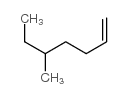 1-Heptene, 5-methyl-结构式
