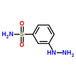 3-Hydrazinylbenzenesulfonamide Structure