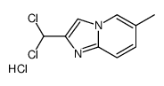 2-二氯甲基-6-甲基-咪唑并1,2-a吡啶盐酸盐结构式