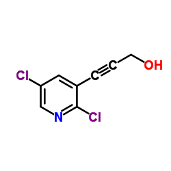 3-(2,5-Dichloro-3-pyridinyl)-2-propyn-1-ol Structure