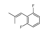 2,6-Difluoro-β,β-dimethylstyrene Structure