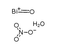 basic bismuth nitrate Structure