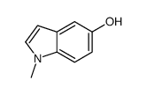 1-甲基-1H-吲哚-5-醇结构式