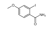 2-iodo-4-methoxybenzamide Structure