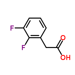 2-(2,3-Difluorophenyl)acetic acid structure