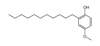 Methyl-(4-hydroxy-3-undecyl-phenyl)-aether Structure