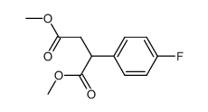 dimethyl α-(p-fluorophenyl)succinate结构式