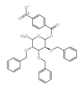 对硝基苯甲酰基-2,3,4-三-O-苄基-α,β-L-富马九糖图片