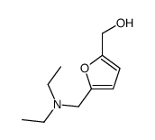 {5-[(二乙基氨基)甲基]-2-呋喃基}甲醇结构式