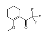 Ethanone, 2,2,2-trifluoro-1-(2-methoxy-1-cyclohexen-1-yl)- (9CI)结构式