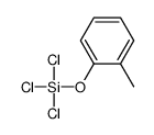trichloro-(2-methylphenoxy)silane Structure
