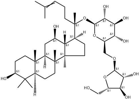 Ginsenoside MC Structure