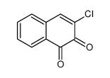 3-chloronaphthalene-1,2-dione结构式