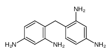 4,4'-methanediyl-bis-m-phenylenediamine Structure