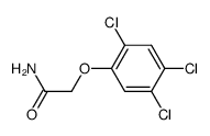 (2,4,5-trichloro-phenoxy)-acetic acid amide Structure