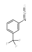 3-(三氟甲基)苯基异硫氰酸酯结构式