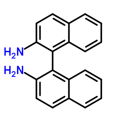 (R)-(+)-2,2'-Diamino-1,1'-binaphthalene Structure