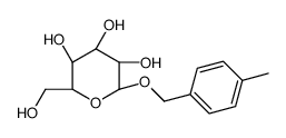 (4-甲基苯基)甲基 beta-D-吡喃葡萄糖苷结构式