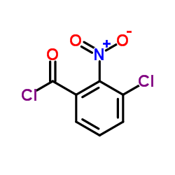 3-Chloro-2-nitrobenzoyl chloride Structure