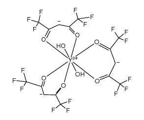 Y(hfac)3(H2O)2 Structure