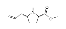 L-脯氨酸,5-(2-丙烯基)-甲基酯结构式