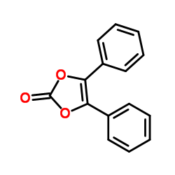 4,5-Diphenyl-1,3-dioxol-2-one Structure