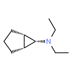 Bicyclo[3.1.0]hexan-6-amine, N,N-diethyl-, (1-alpha-,5-alpha-,6-ba-)- (9CI)结构式