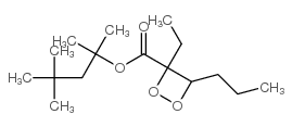 2-乙基过氧化己酸-1,1,3,3-四甲基丁酯结构式