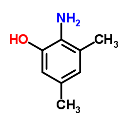 2-Amino-3,5-dimethylphenol结构式