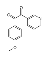 1-(P-METHOXYPHENYL)-2-(3-PYRIDYL)-GLYOXAL Structure