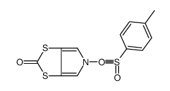 5-(4-methylphenyl)sulfonyl-[1,3]dithiolo[4,5-c]pyrrol-2-one结构式