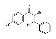 2,3-dibromo-1-(4-chlorophenyl)-3-phenylpropan-1-one结构式