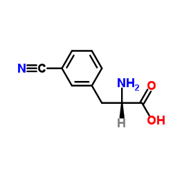 H-Phe(3-CN)-OH Structure
