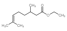 ethyl citronellate结构式