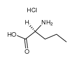 L-norvaline hydrochloride结构式
