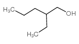 2-乙基-1-戊醇结构式