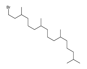 1-bromo-3,7,11,15-tetramethylhexadecane Structure