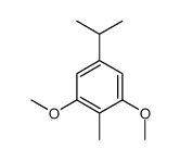 1,3-dimethoxy-2-methyl-5-propan-2-ylbenzene结构式