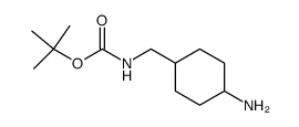 [(4-aminocyclohexyl)methyl]-carbamic acid, 1,1-dimethylethyl ester Structure