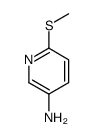 6-(甲硫基)吡啶-3-胺结构式