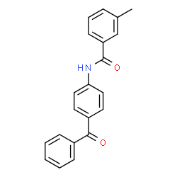 N-(4-Benzoylphenyl)-3-methylbenzamide Structure