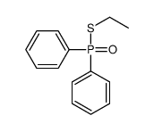 [ethylsulfanyl(phenyl)phosphoryl]benzene结构式