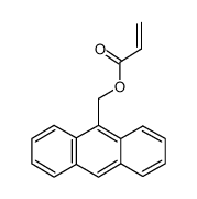 丙烯酸-9-蒽甲酯结构式