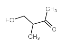 4-羟基-3-甲基-2-丁酮结构式