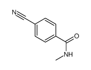 Benzamide, 4-cyano-N-methyl- (9CI)结构式