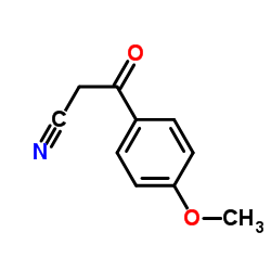 4-甲氧基苯甲酰乙腈结构式