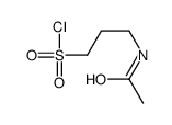 3-acetamidopropane-1-sulfonyl chloride Structure