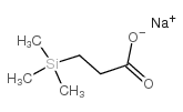 3-(三甲基硅)丙酸 钠盐结构式